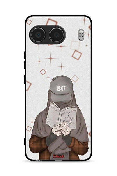 Tolwak غطاء حماية لهاتف OnePlus Nord 4 5G بطبعة فتاة تقرأ الفن