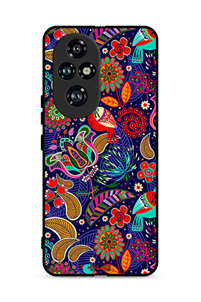 Tolwak غطاء حماية لهاتف Honor 200 Pro 5G بنقشة طيور وزهور