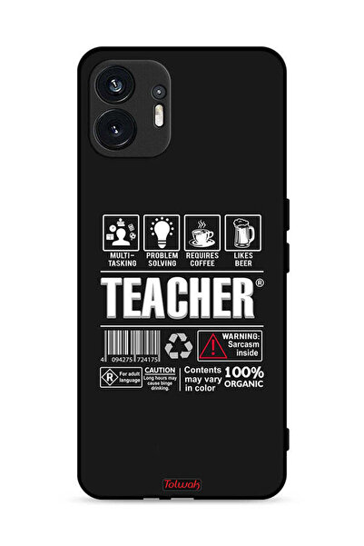 Tolwak غطاء حماية لهاتف Nothing Phone (2) 5G، ملصق للمعلم