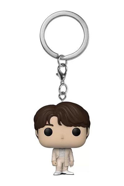 Funko Bts Jin Vinyl Mini Figure Pop! Keychain - Collection, Original Key Chain, Stocking Padding
