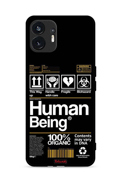 Tolwak Nothing Phone (2) 5G Protective Case Cover Human Being Sticker