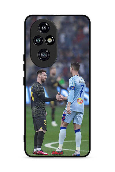 Tolwak غطاء حماية لهاتف Honor 200 Pro 5G ميسي ورونالدو