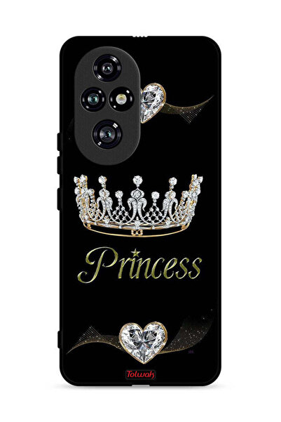 Tolwak غطاء حماية لهاتف Honor 200 Pro 5G بتصميم الأميرة