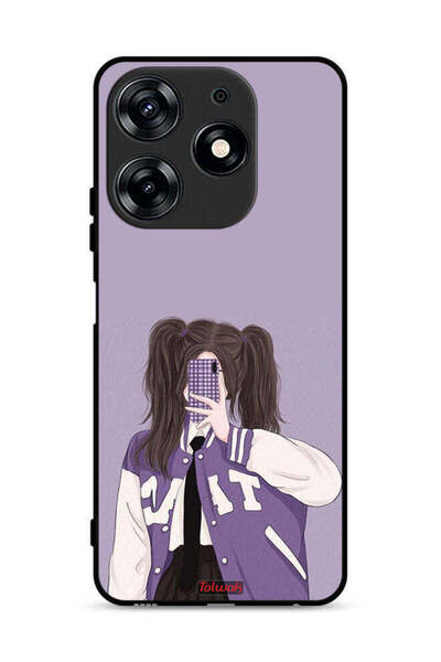 Tolwak غطاء حماية لهاتف Tecno Spark 10 Pro 4G لالتقاط صور سيلفي