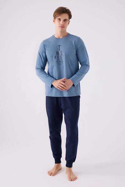 Arnetta Men's Two-Piece Suit - Blue