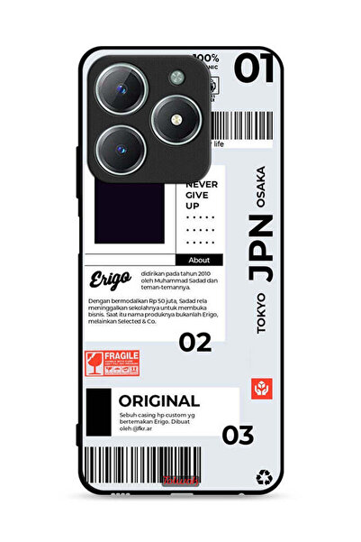 Tolwak غطاء حماية لجهاز Realme C63 4G - ملصق ياباني