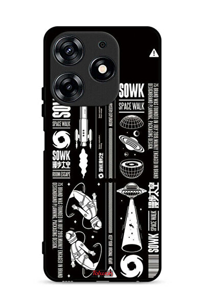 Tolwak غطاء حماية لهاتف تكنو سبارك 10 برو 4G، ملصق سوك سبيس ووك