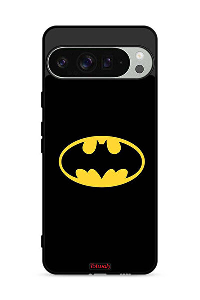Tolwak غطاء حماية لهاتف Google Pixel 9 Pro بشعار باتمان