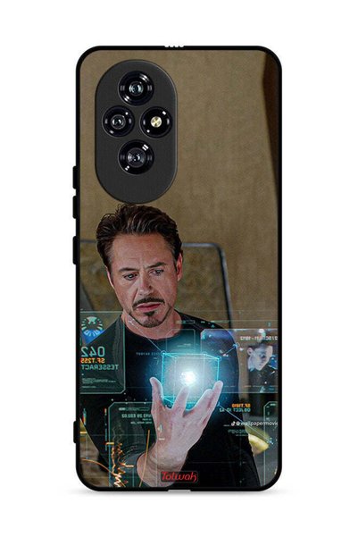Tolwak غطاء حماية لهاتف Honor 200 5G Iron Man