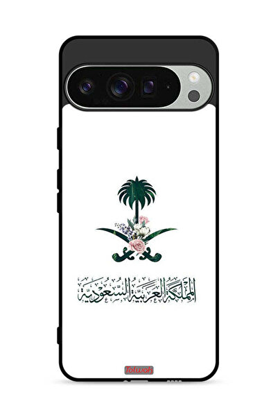 Tolwak غطاء حماية لجهاز جوجل بيكسل 9 برو، شعار المملكة العربية السعودية، شعار...