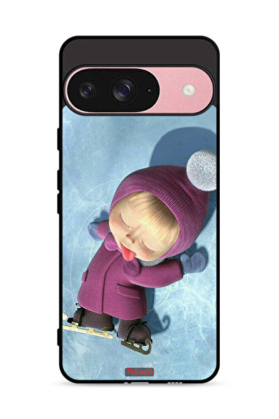 Tolwak غطاء حماية لطيف على شكل دمية لهاتف Google Pixel 9