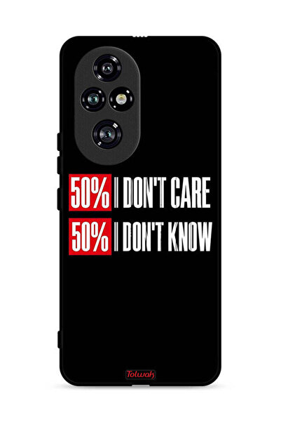 Tolwak غطاء حماية لهاتف Honor 200 Pro 5G لا يهمني