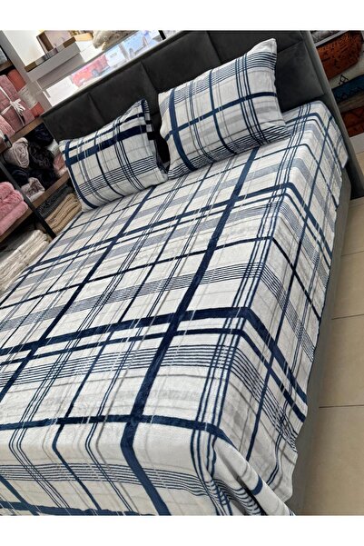 BERRY Concept Mila Blanket Set 220/240 cm Tkebt Blue