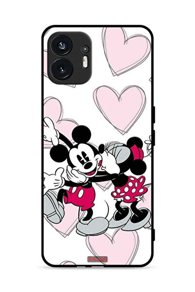 Tolwak غطاء حماية لهاتف Nothing Phone (2) 5G بتصميم عناق ميكي ماوس