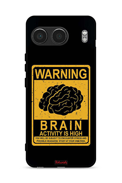 Tolwak غطاء حماية لهاتف OnePlus Nord 4 5G يحذر من ارتفاع نشاط الدماغ