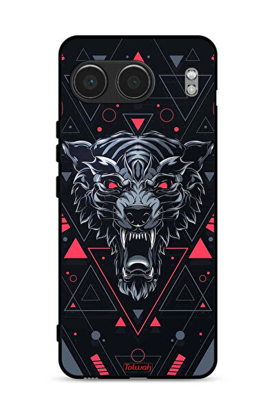 Tolwak غطاء حماية لهاتف OnePlus Nord 4 5G بتصميم الذئب المتمرّد