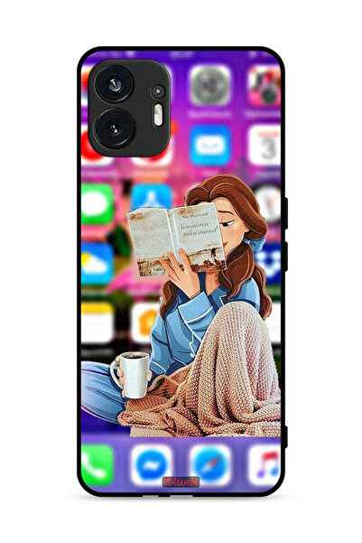Tolwak غطاء حماية لهاتف Nothing Phone (2) 5G للقراءة