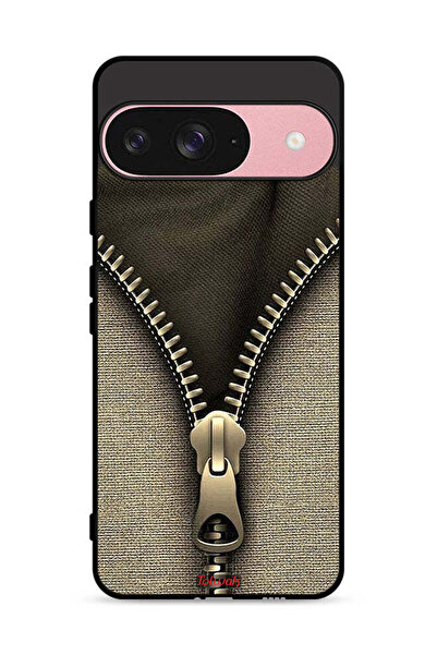 Tolwak غطاء حماية بنمط سحاب لهاتف Google Pixel 9