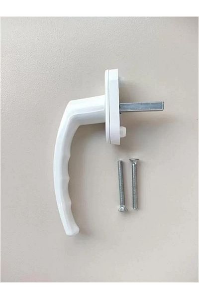 STOREMAX Λαβή παραθύρου PVC Pimapen Λαβή πόρτας μπαλκονιού (2, ΛΕΥΚΟ)