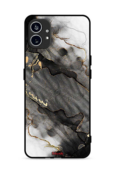 Tolwak غطاء حماية لهاتف Nothing Phone (1) 5G رخامي لامع