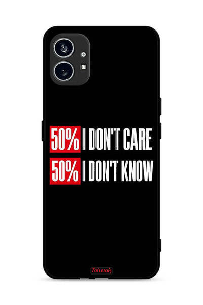 Tolwak غطاء حماية لهاتف Nothing Phone (1) 5G لا يهمني