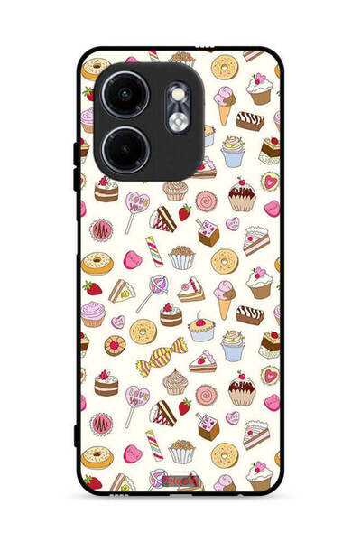 Tolwak غطاء حماية لهاتف Infinix Hot 50i 4G بنمط العناصر المفضلة