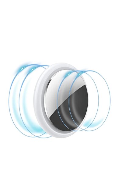 Genel Markalar Apple AirTag Uyumlu 2 Ön 2 Arka Şeffaf Çizik koruyucu Nano Jel...