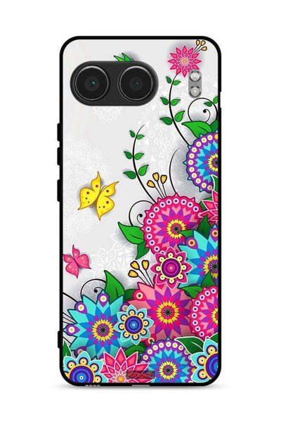 Tolwak غطاء حماية لهاتف OnePlus Nord 4 5G بنقشة زهور ماندالا