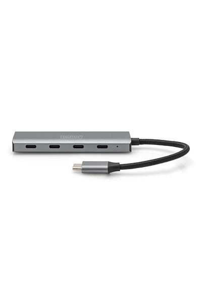 Digitus Hub USB-C 4 Porturi DA-70246 Dark Grey