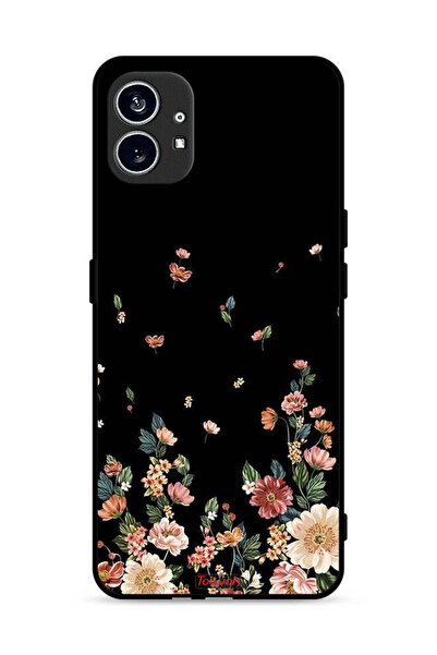 Tolwak غطاء حماية لهاتف Nothing Phone (1) 5G مع زهور صغيرة في الأسفل