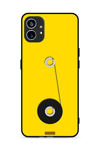 Tolwak غطاء حماية لهاتف Nothing Phone (1) 5G بفن عجلة الكاسيت
