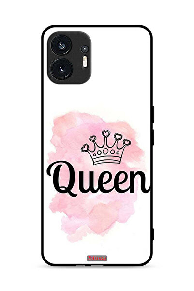 Tolwak Nothing Phone (2) 5G Protective Case Cover Queen Art