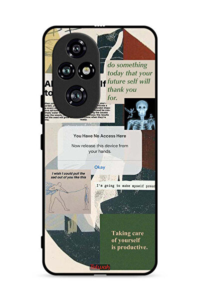 Tolwak غطاء حماية لهاتف Honor 200 Pro 5G اسمح لنفسك بالنمو