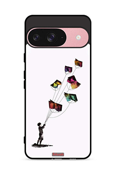 Tolwak غطاء حماية لجهاز جوجل بيكسل 9 بتصميم طائرات ورقية