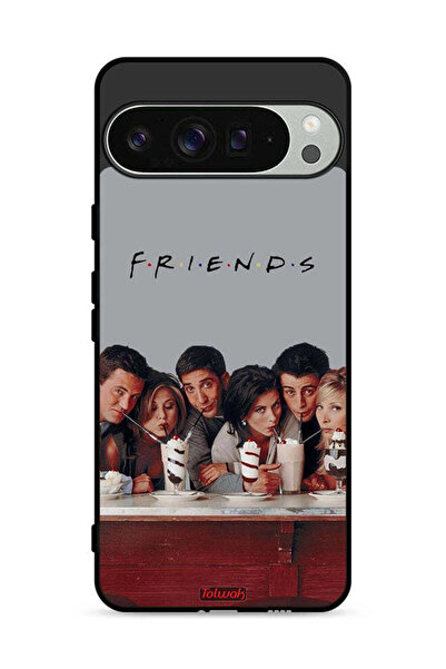 Tolwak غطاء حماية لهاتف Google Pixel 9 Pro XL من F R I E N D S