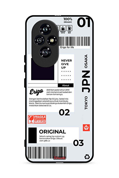 Tolwak غطاء حماية لهاتف Honor 200 5G، ملصق ياباني