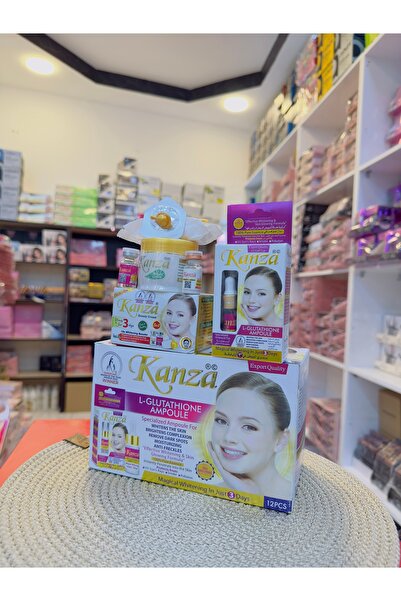 Kaizens Life Kanza 5li Beyazlatıcı Krem seti+Kenza Yaşlılık karşıtı Serum