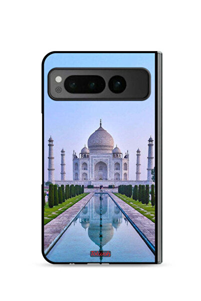 Tolwak غطاء حماية لجهاز جوجل بيكسل فولد 5G بتصميم تاج محل