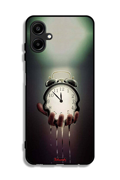 Tolwak Samsung Galaxy M06 5G Protective Case Cover Clock