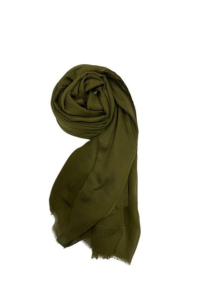 Happy Scarfs Dubai Shawl - Army Green