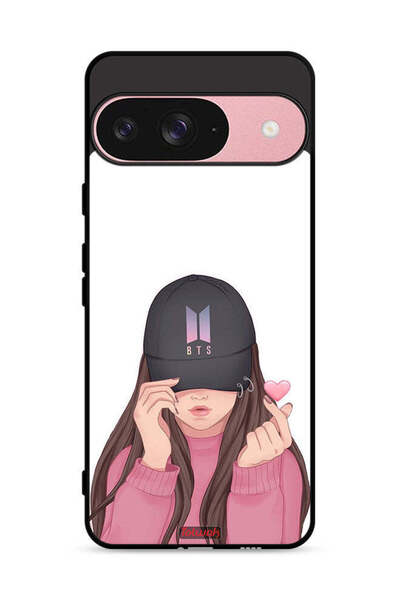 Tolwak غطاء حماية لهاتف Google Pixel 9 - فتاة تلتقط صورة