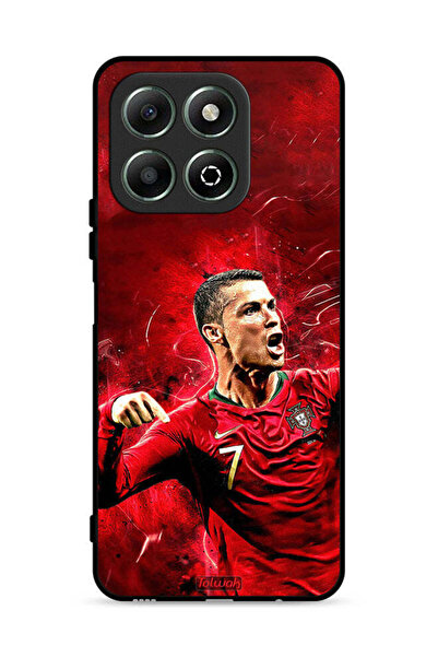 Tolwak غطاء حماية لهاتف Honor X6b 4G كريستيانو رونالدو