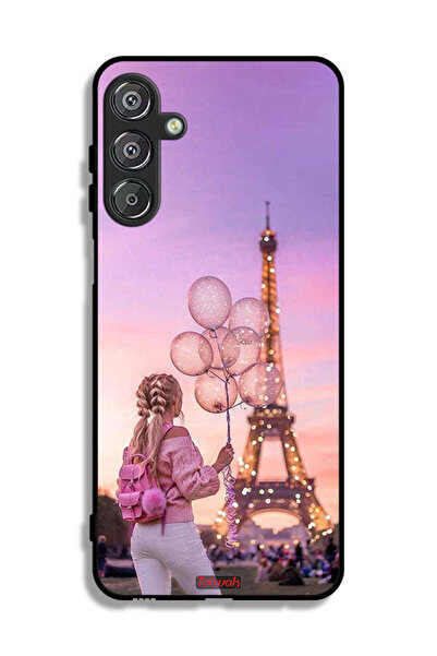 Tolwak غطاء حماية لهاتف سامسونج جالاكسي M16 5G بطبعة فتاة تحمل بالونات