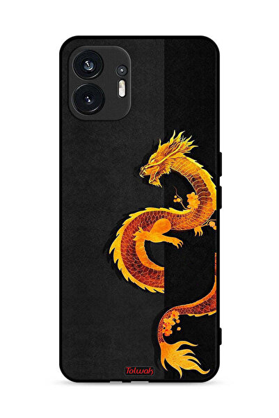 Tolwak غطاء حماية لهاتف Nothing Phone (2) 5G بفن التنين