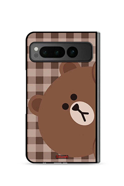 Tolwak غطاء حماية لهاتف جوجل بيكسل فولد 5G - دب تيدي