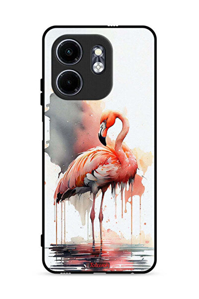 Tolwak غطاء حماية لهاتف إنفينيكس سمارت 9 4G برسومات ألوان مائية استوائية