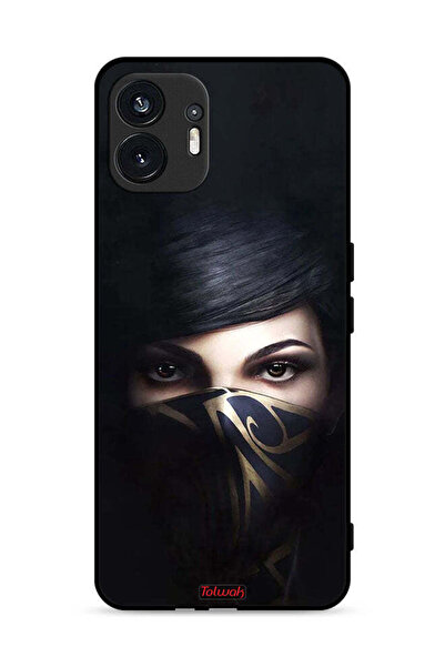 Tolwak غطاء حماية لهاتف Nothing Phone (2) 5G بتصميم فتاة محجبة