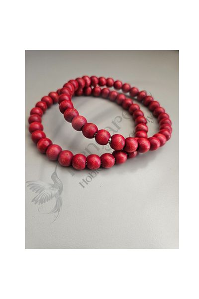 RENGARENK 14mm Beaded 13cm Diameter Wooden Beaded Bag Handle