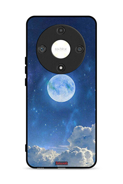 Tolwak غطاء حماية لهاتف Honor X9b 5G بتصميم غيوم القمر