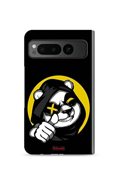 Tolwak غطاء حماية لهاتف جوجل بيكسل فولد 5G بتصميم قطة مارشميلو لطيفة